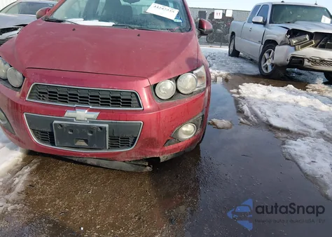 2012 Chevrolet Sonic 2Lt z USA, uszkodzony, nr VIN 1G1JC5SH3C4161377